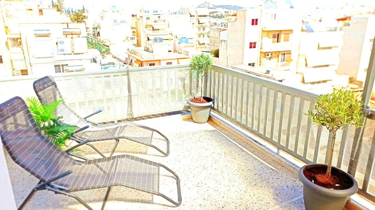 شقة Penthouse With An Incredible View 350M From Metro Station! أثينا المظهر الخارجي الصورة